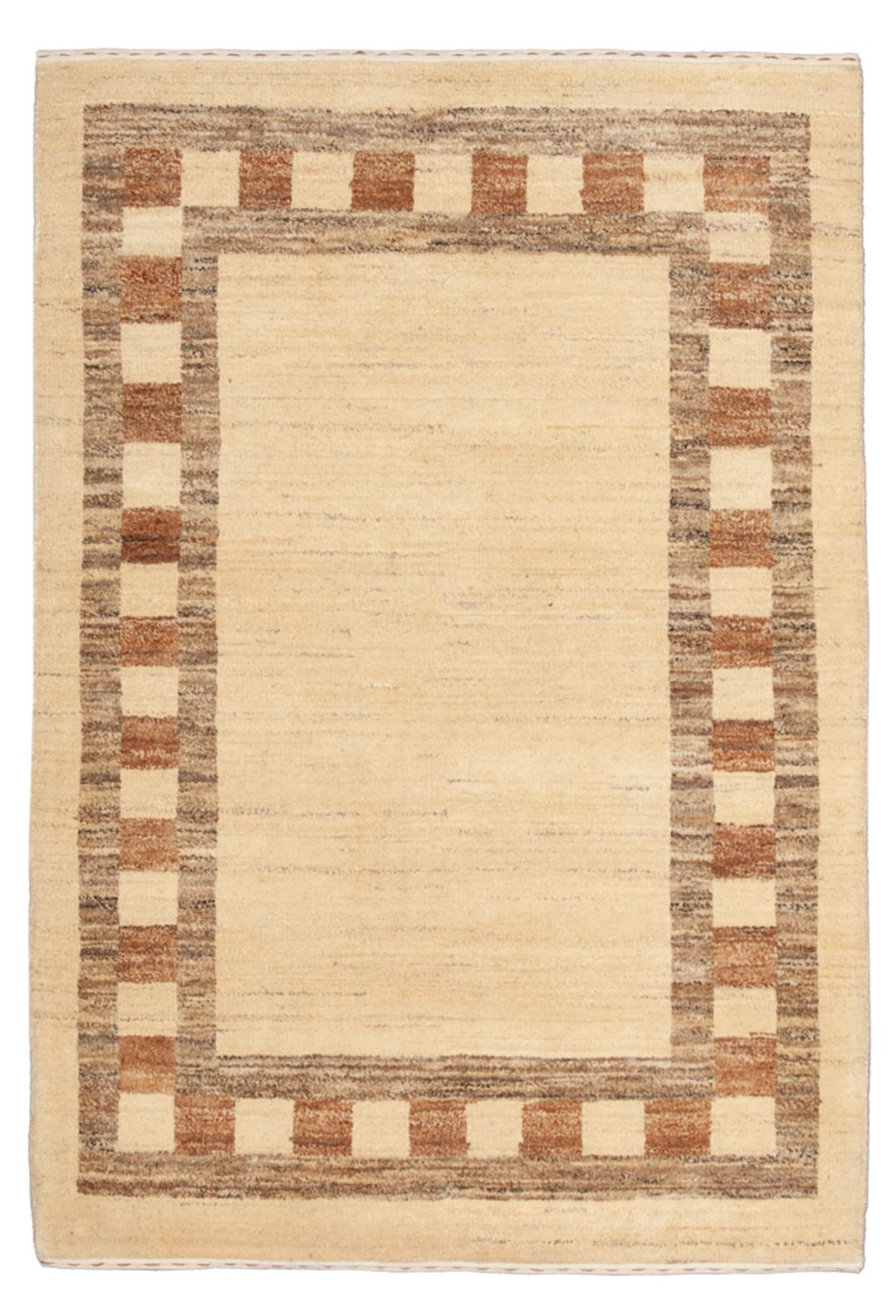 Tapis Gabbeh - Persan - 123 x 80 cm - beige