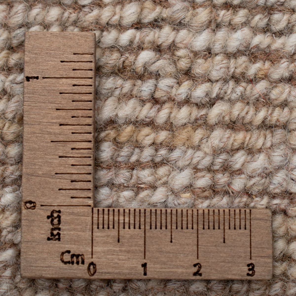 Tapis Gabbeh - Persan - 102 x 76 cm - naturel