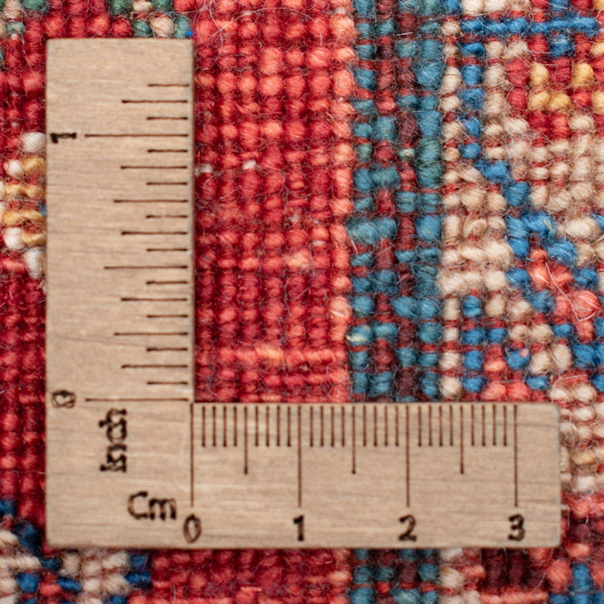 Tapis Gabbeh - Persan Kashkuli - 120 x 85 cm - rouge