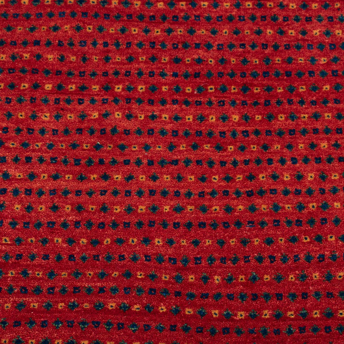 Tapis Gabbeh - Loribaft Persan - 136 x 82 cm - rouge
