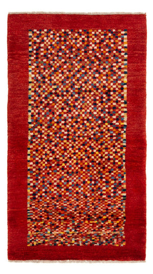 Tapis Gabbeh - Loribaft Persan - 135 x 72 cm - multicolore