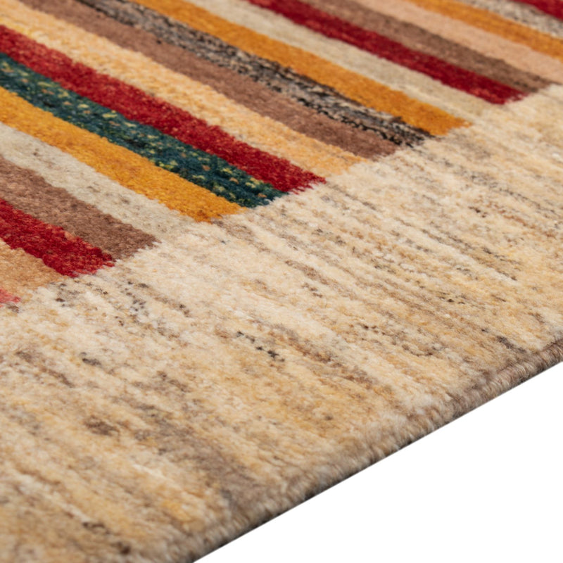 Tapis Gabbeh - Loribaft Persan - 137 x 74 cm - multicolore