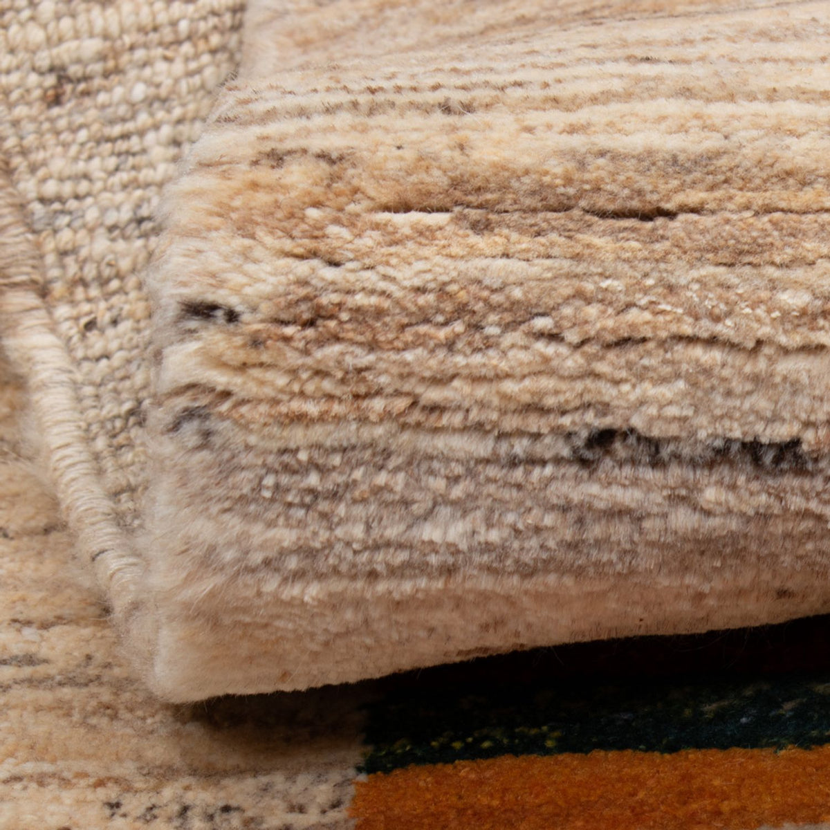 Tapis Gabbeh - Loribaft Persan - 137 x 74 cm - multicolore