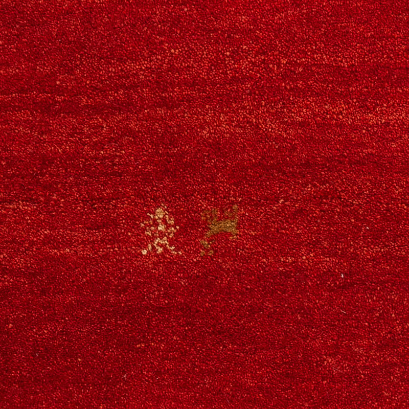 Tapis Gabbeh - Loribaft Persan - 125 x 82 cm - rouge