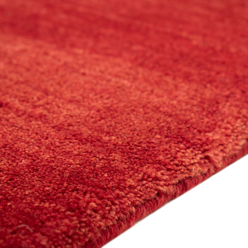 Tapis Gabbeh - Loribaft Persan - 125 x 82 cm - rouge