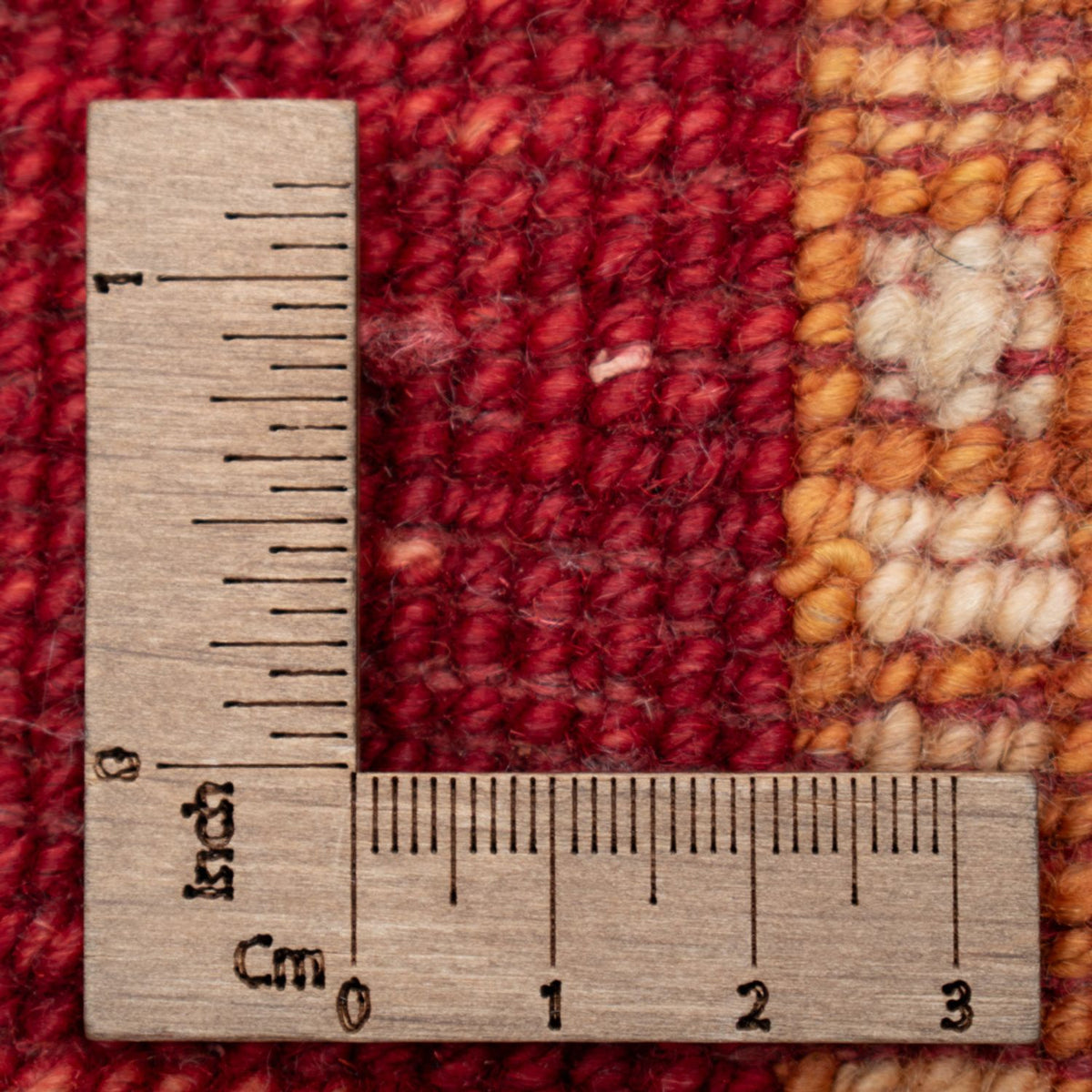 Tapis Gabbeh - Loribaft Persan - 133 x 84 cm - rouge