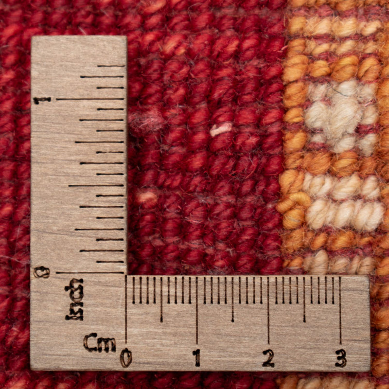 Tapis Gabbeh - Loribaft Persan - 133 x 84 cm - rouge