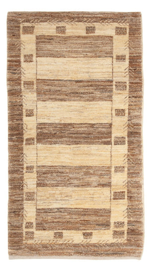 Tapis Gabbeh - Loribaft Persan - 137 x 72 cm - beige