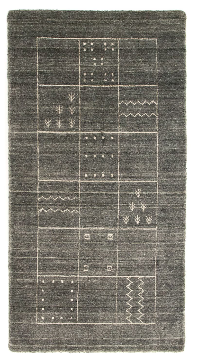 Tapis vintage - 140 x 70 cm - gris