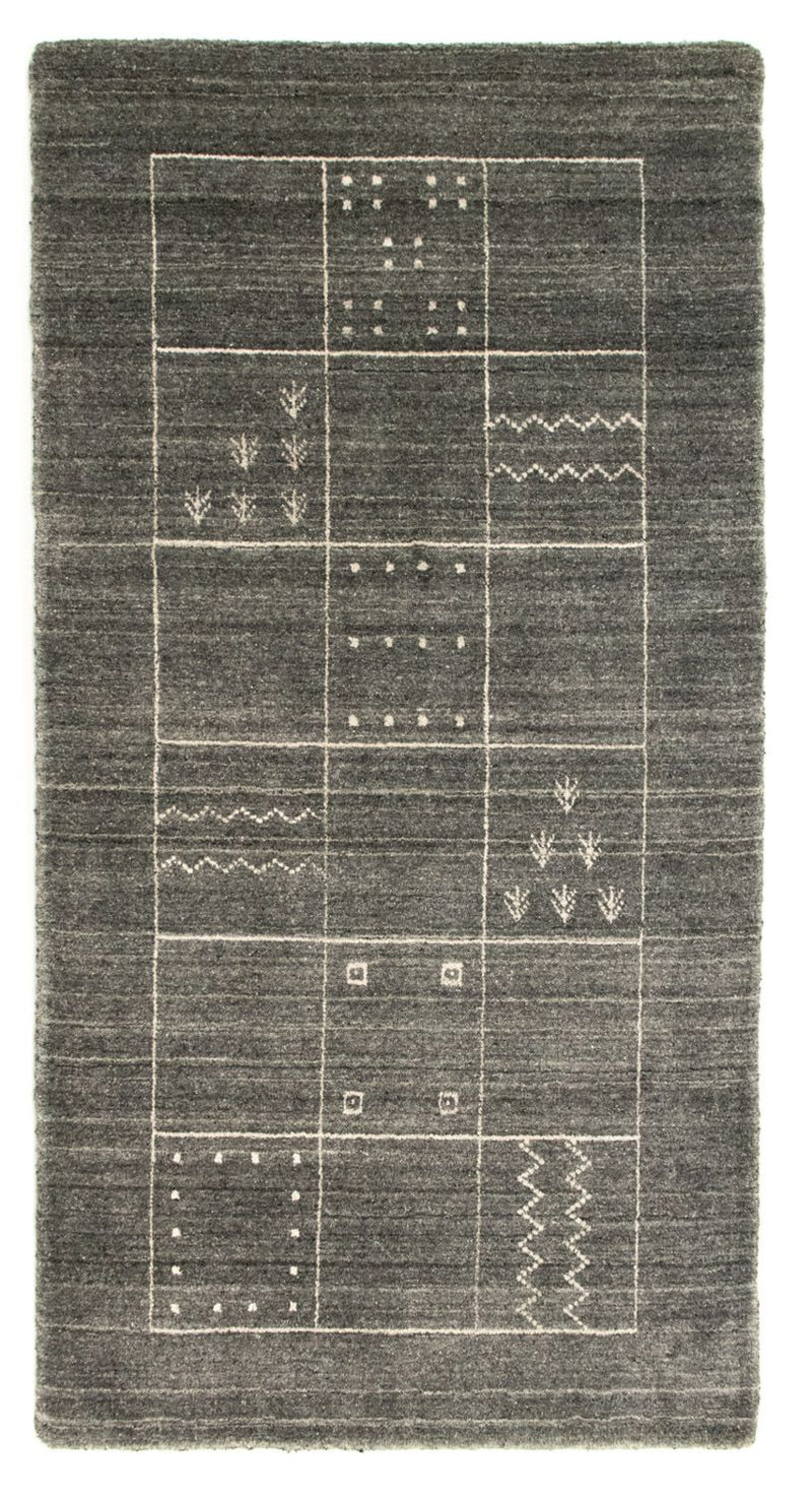 Tapis vintage - 140 x 70 cm - gris