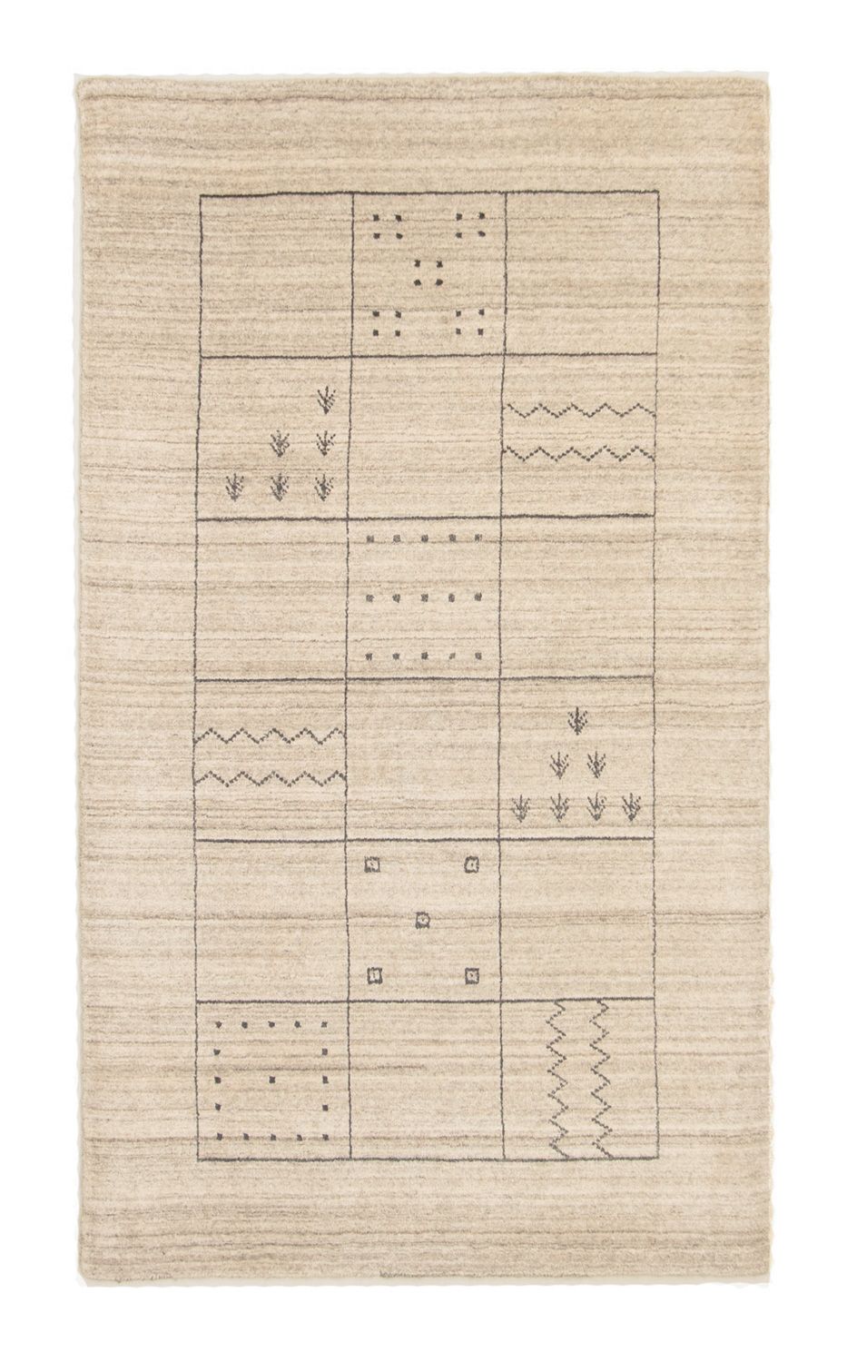 Tapis vintage - 160 x 90 cm - beige