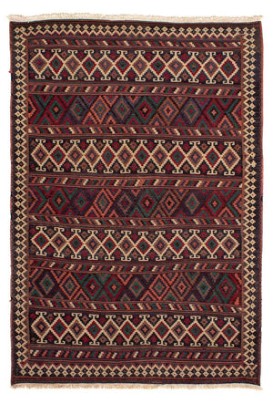 Tapis Kelim - Oriental - 244 x 172 cm - multicolore