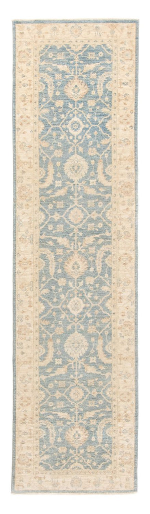Tapis de couloir Tapis Ziegler - 300 x 80 cm - bleu clair