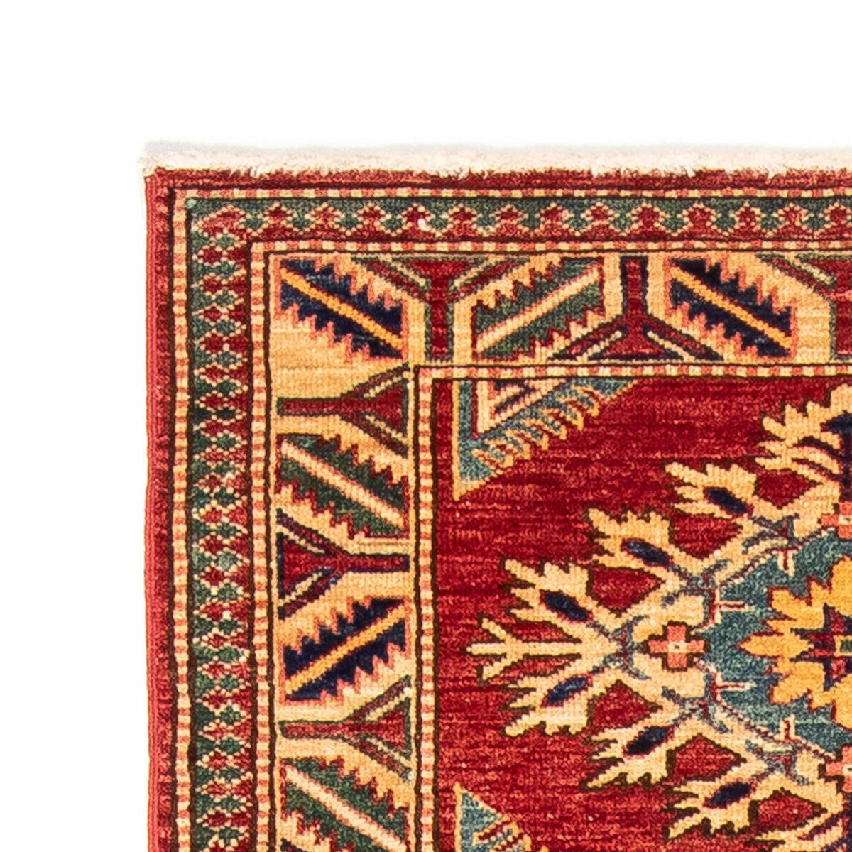 Tapis de couloir Tapis Ziegler - Kazak - 232 x 78 cm - rouge