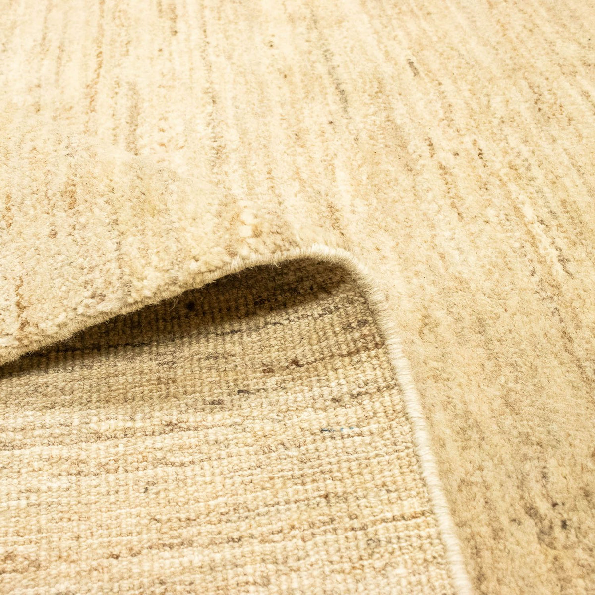 Tapis Gabbeh - Indus - 355 x 246 cm - marron clair