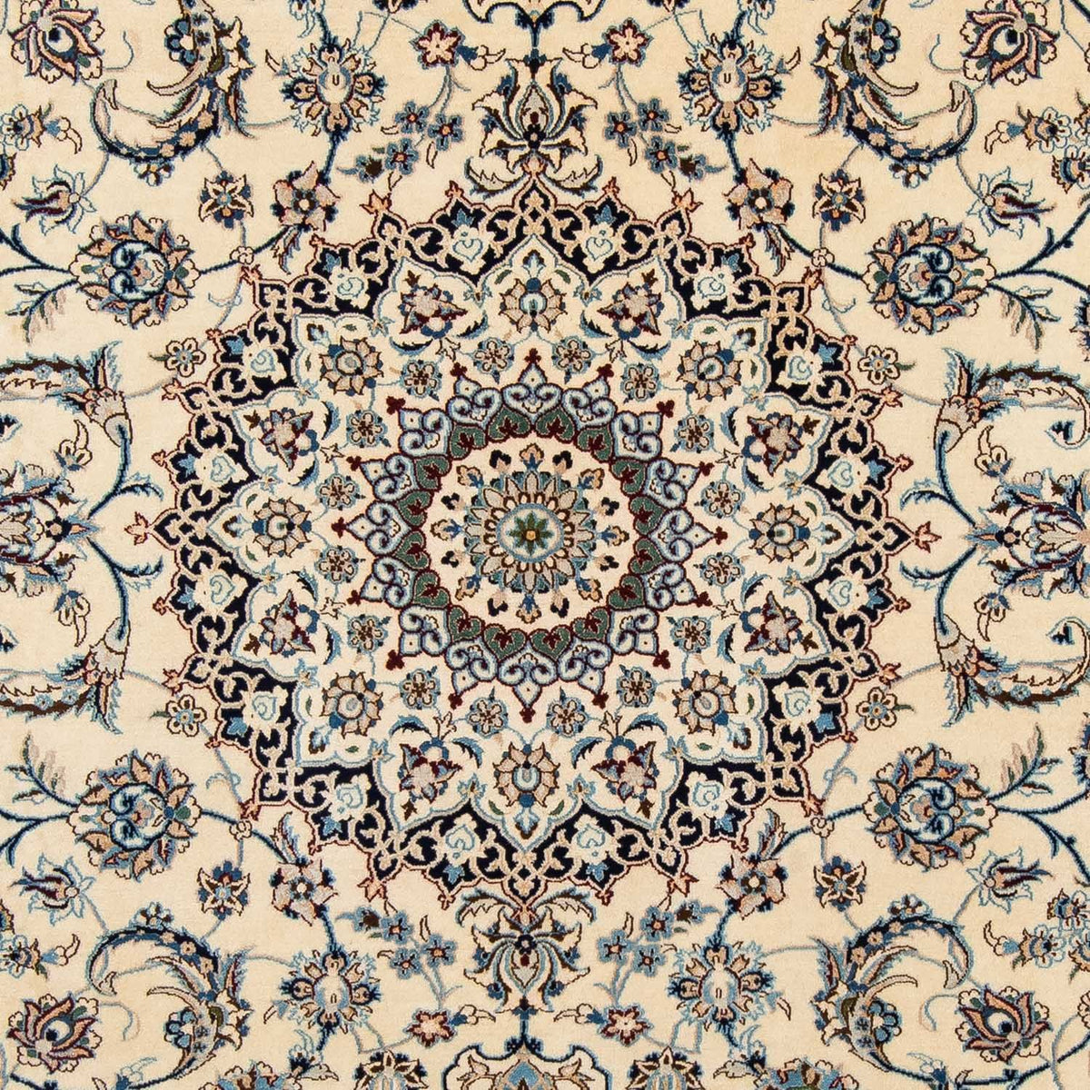 Tapis persan - Nain - 310 x 207 cm - beige