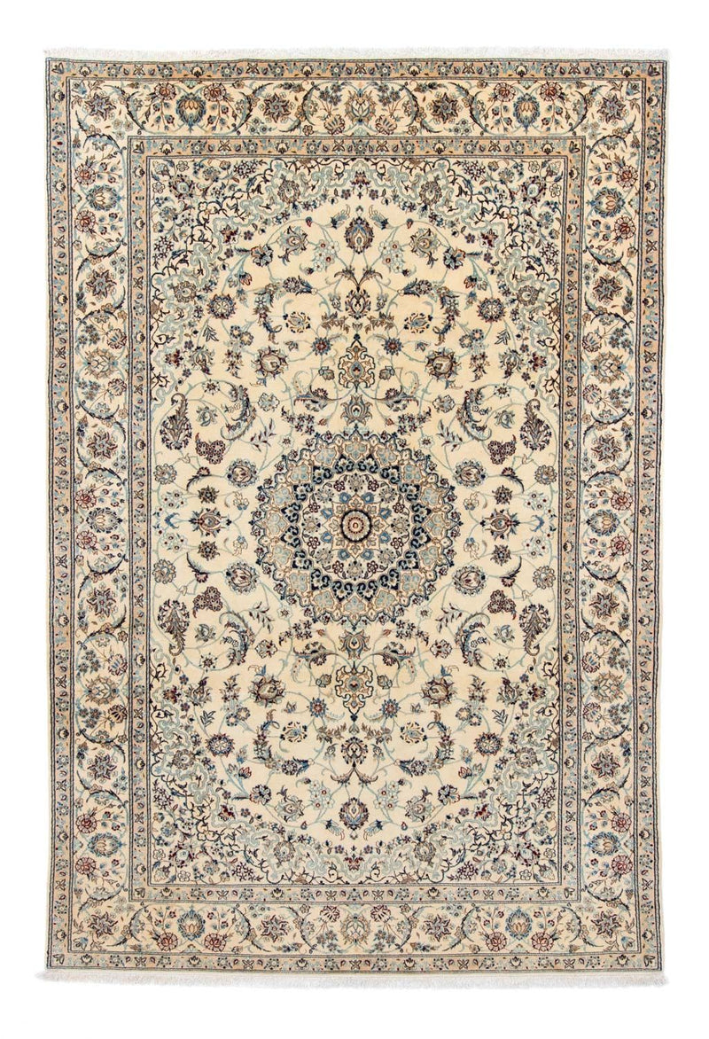Tapis persan - Nain - 304 x 200 cm - beige