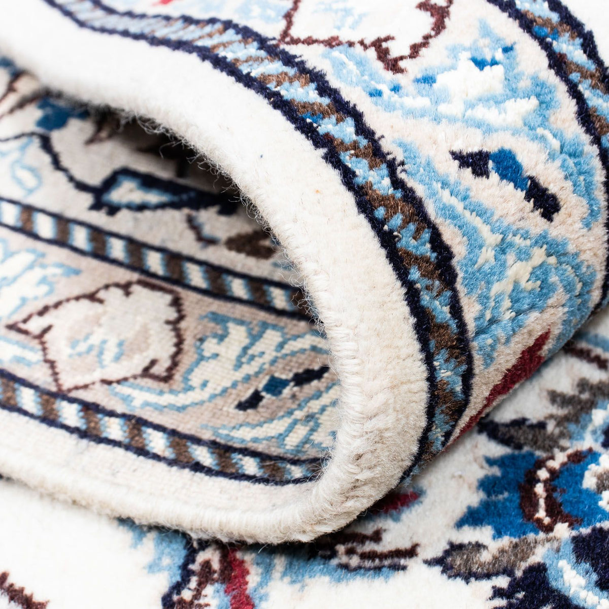 Tapis persan - Nain - 283 x 200 cm - beige