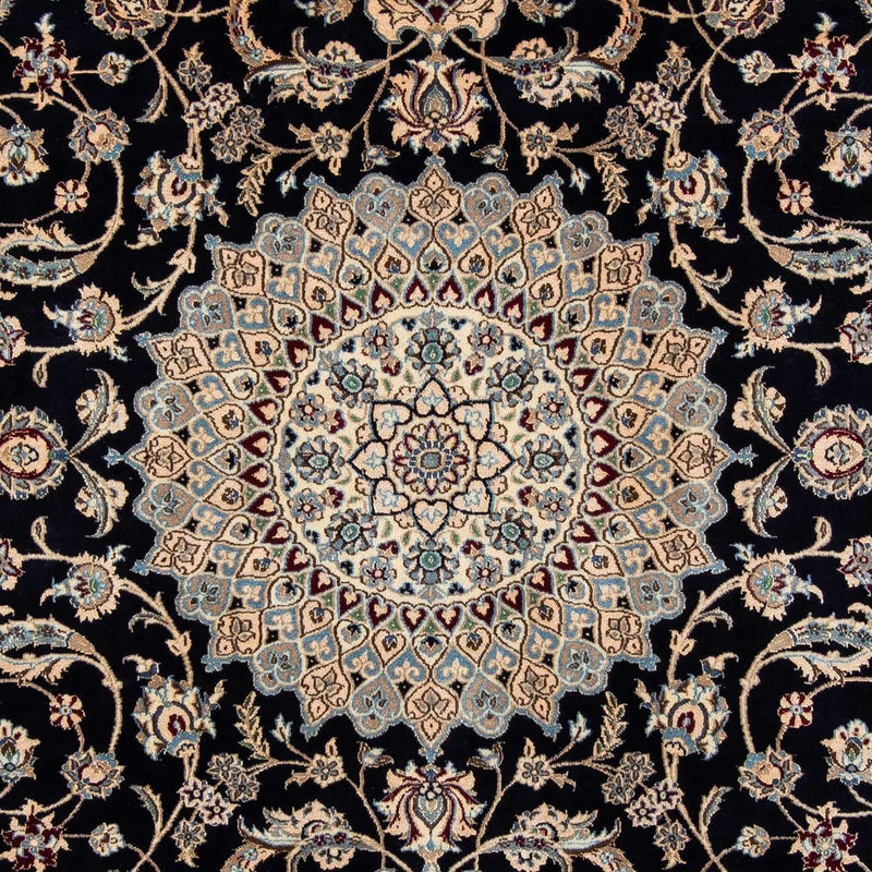 Tapis persan - Nain - 290 x 204 cm - noir