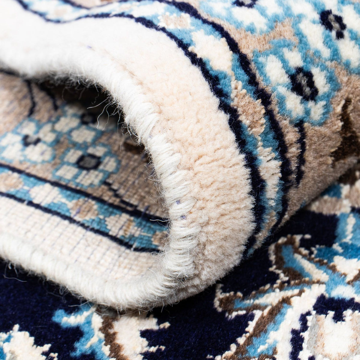 Tapis persan - Nain - 290 x 201 cm - noir