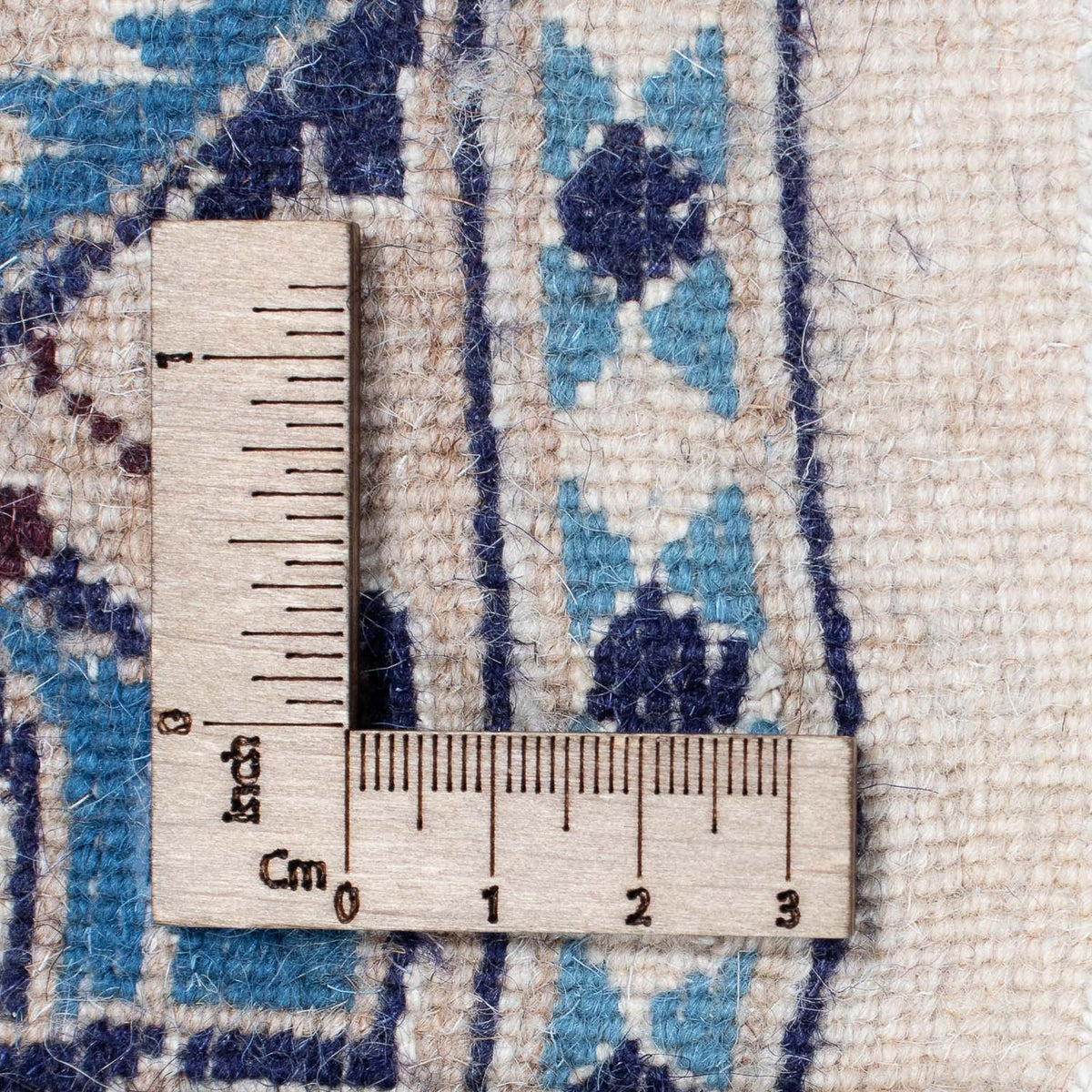 Tapis persan - Nain - 291 x 199 cm - beige