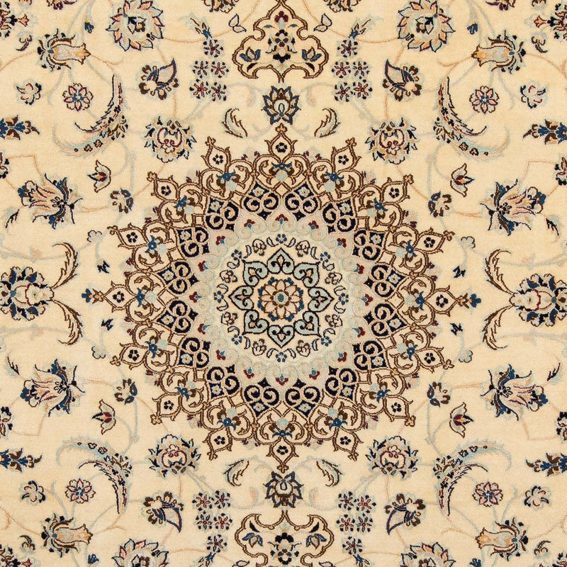 Tapis persan - Nain - 299 x 199 cm - beige