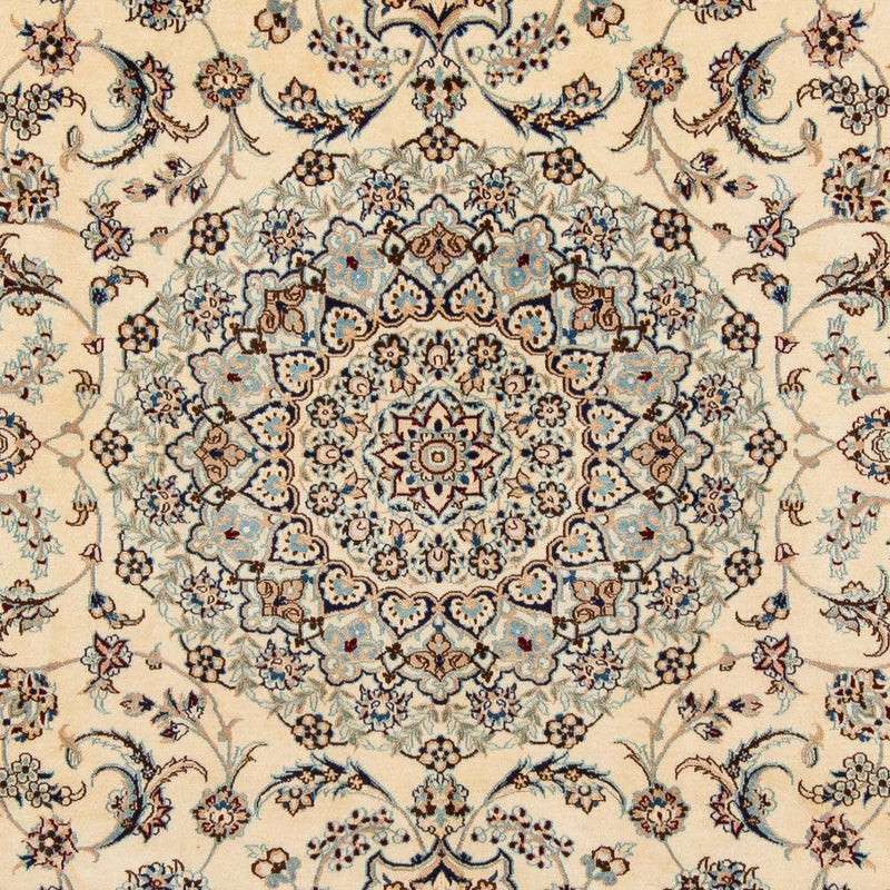 Tapis persan - Nain - 289 x 197 cm - beige