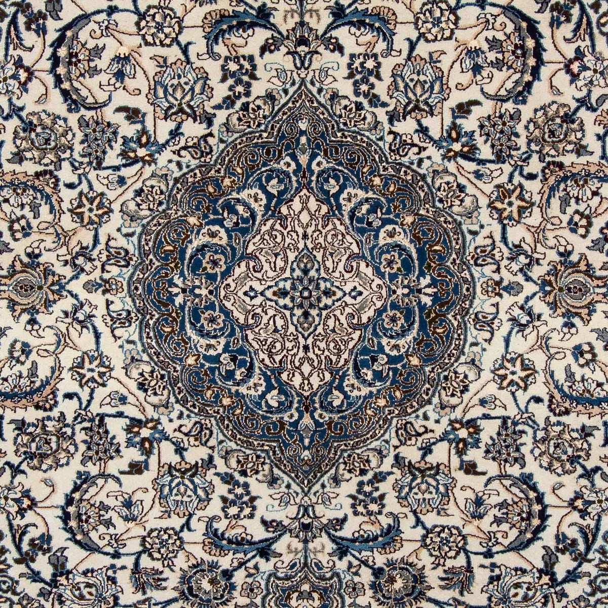 Tapis persan - Nain - 297 x 199 cm - beige
