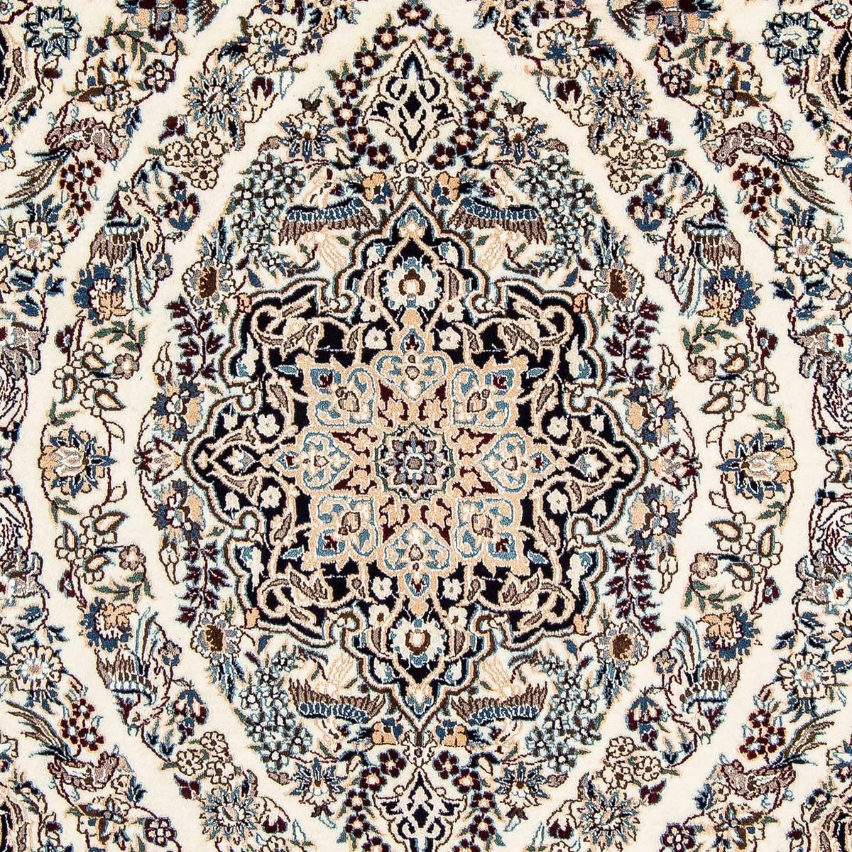 Tapis persan - Nain - 316 x 211 cm - beige