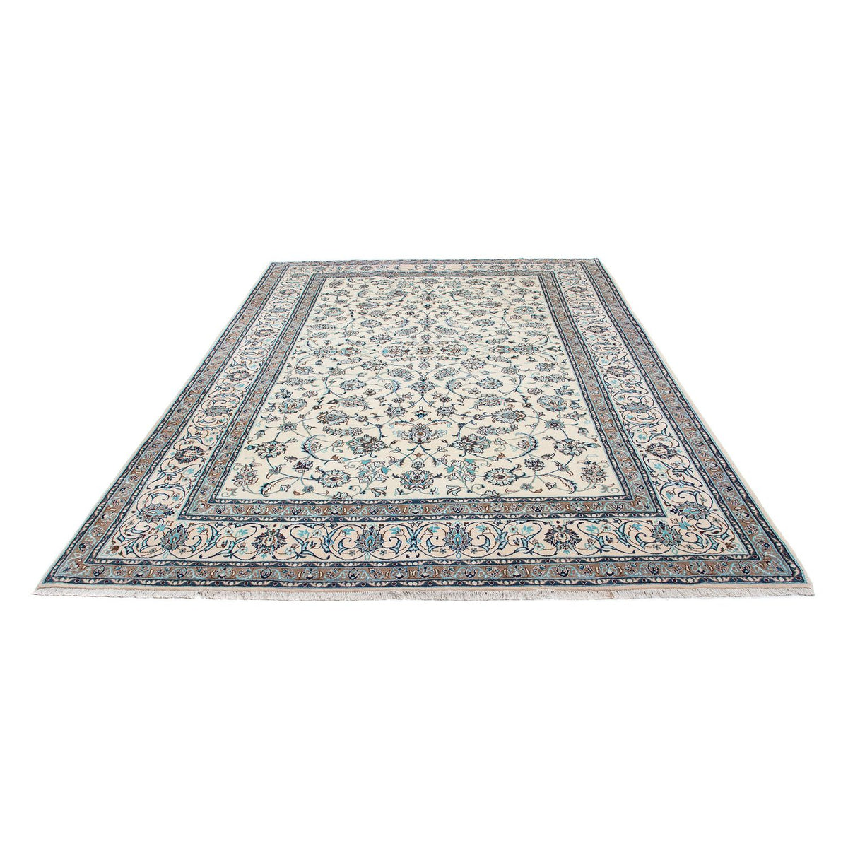 Tapis persan - Nain - 306 x 202 cm - beige