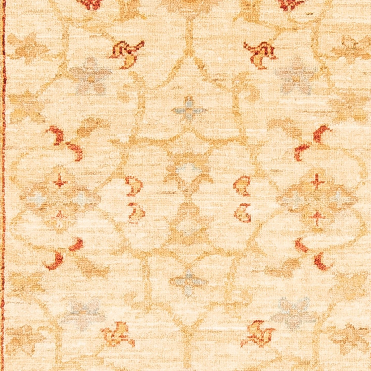 Tapis de couloir Tapis Ziegler - 258 x 85 cm - beige