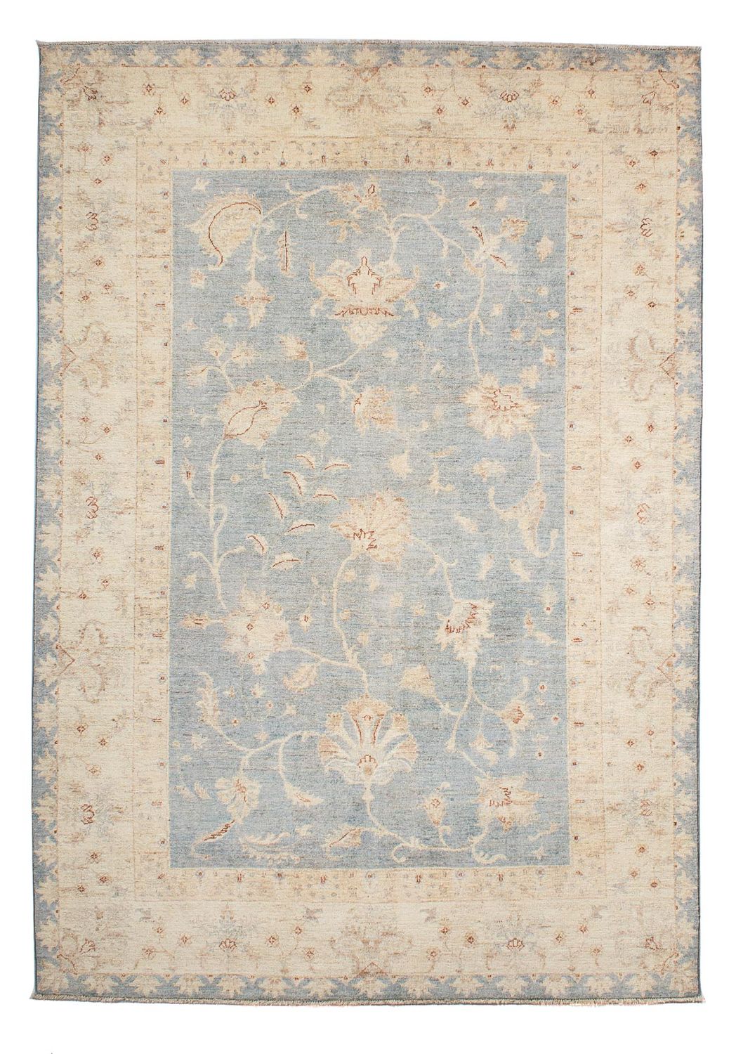 Tapis Ziegler - 251 x 170 cm - bleu clair