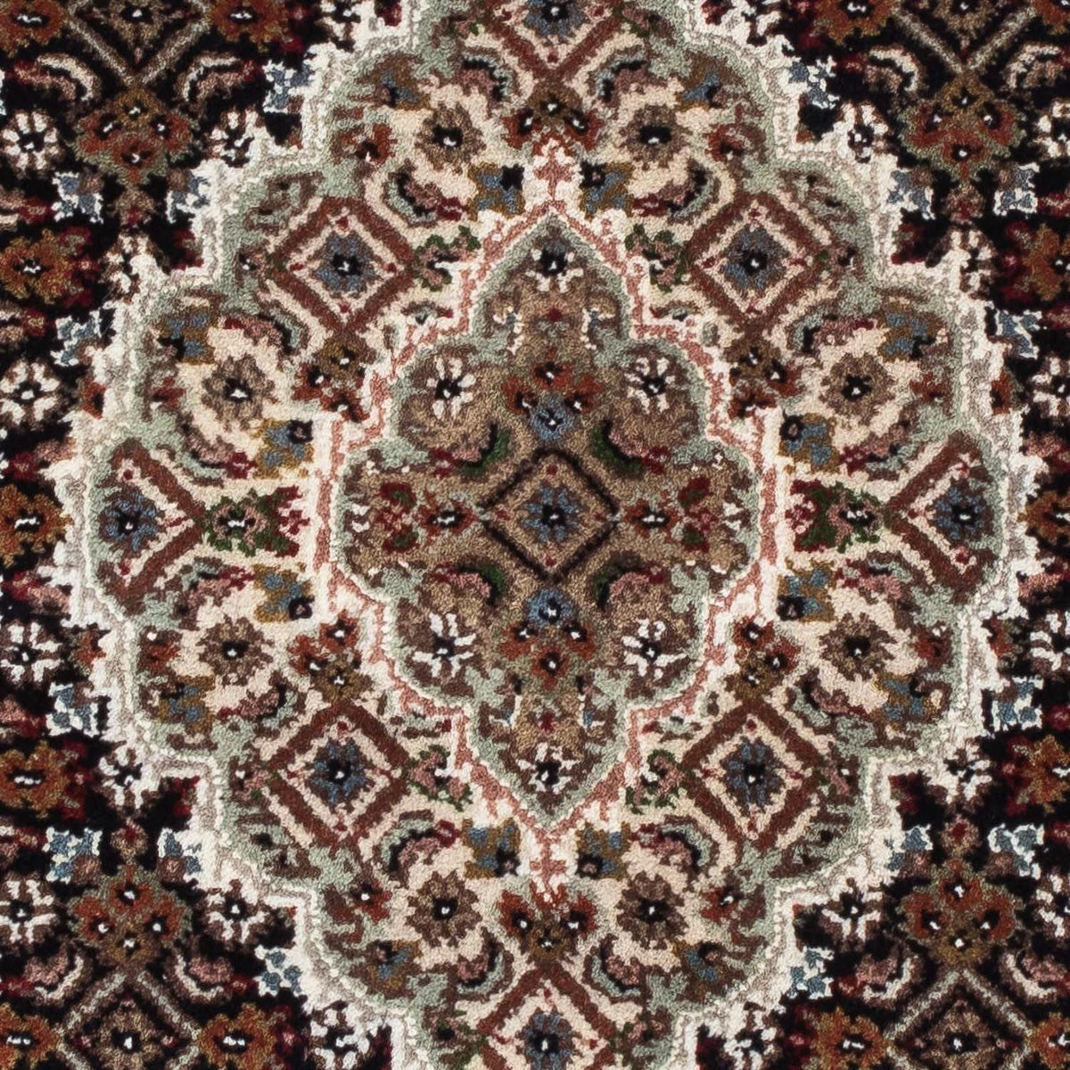 Tapis persan - Tabriz - 140 x 72 cm - bleu foncé