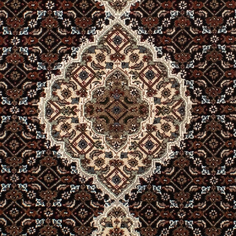 Tapis de couloir Tapis persan - Tabriz - 195 x 79 cm - bleu foncé