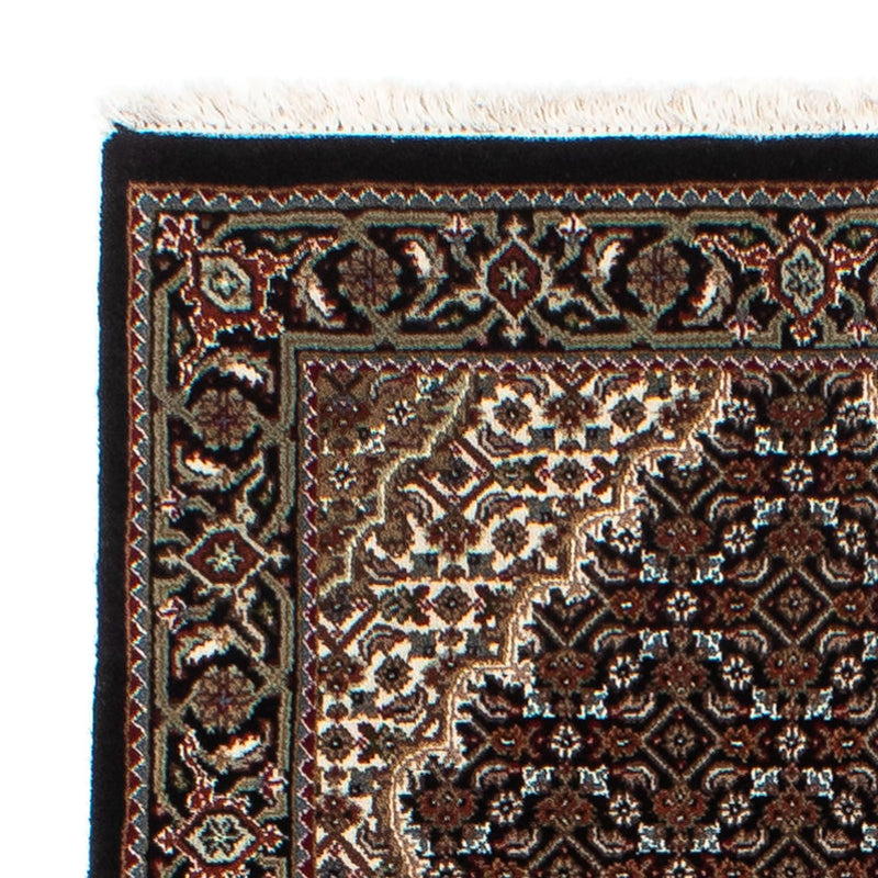 Tapis de couloir Tapis persan - Tabriz - 195 x 79 cm - bleu foncé