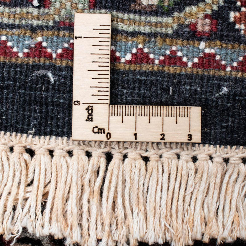 Tapis de couloir Tapis persan - Tabriz - 195 x 79 cm - bleu foncé