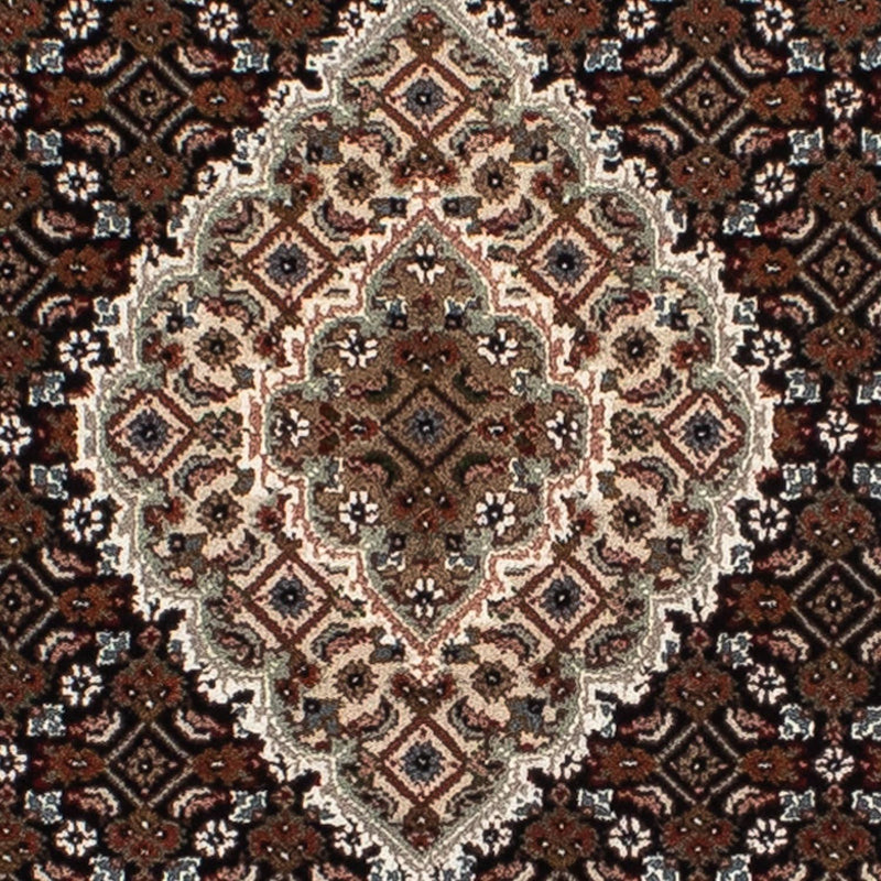 Tapis de couloir Tapis persan - Tabriz - 199 x 81 cm - bleu foncé