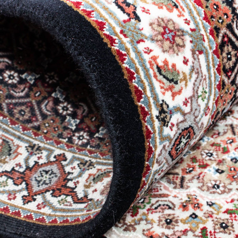 Tapis de couloir Tapis persan - Tabriz - 254 x 80 cm - bleu foncé