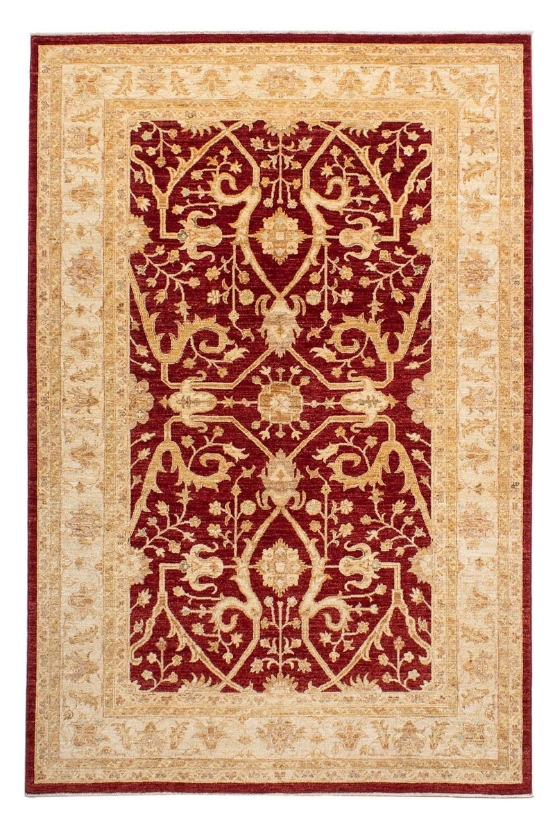 Tapis Ziegler - 247 x 172 cm - rouge foncé