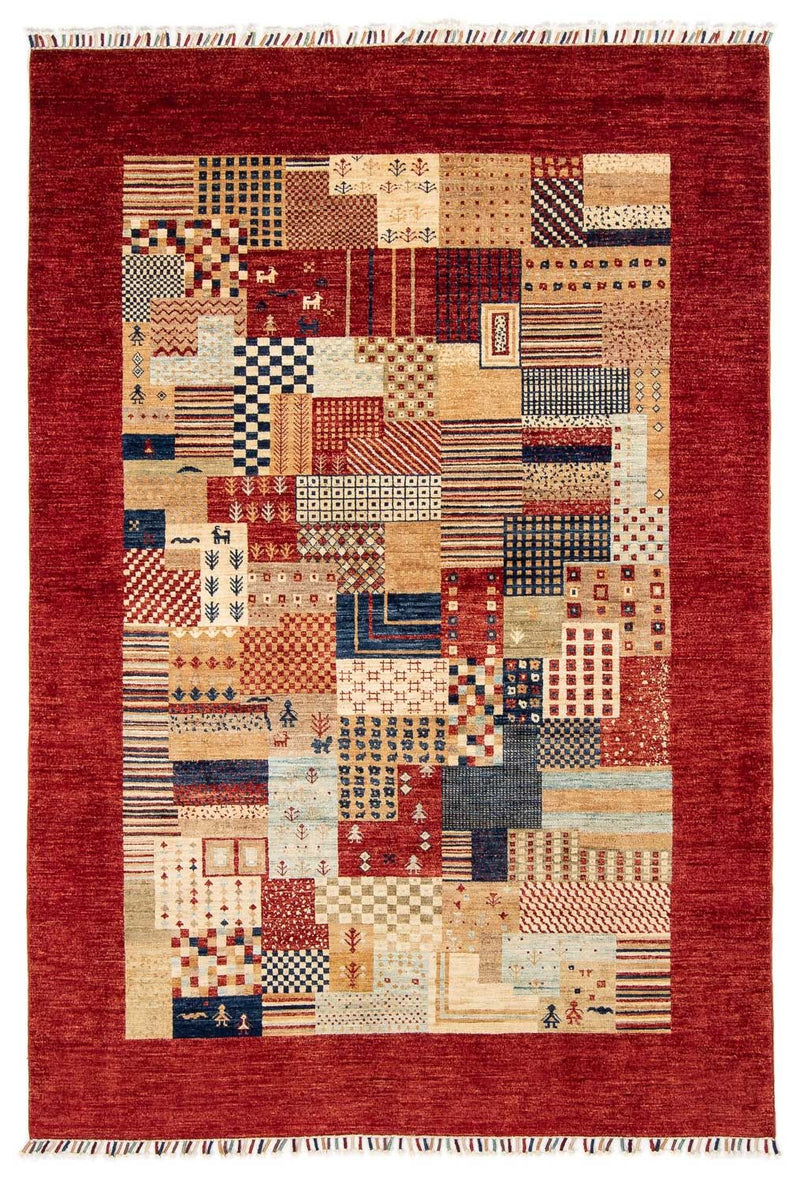 Tapis Ziegler - 237 x 173 cm - rouge foncé