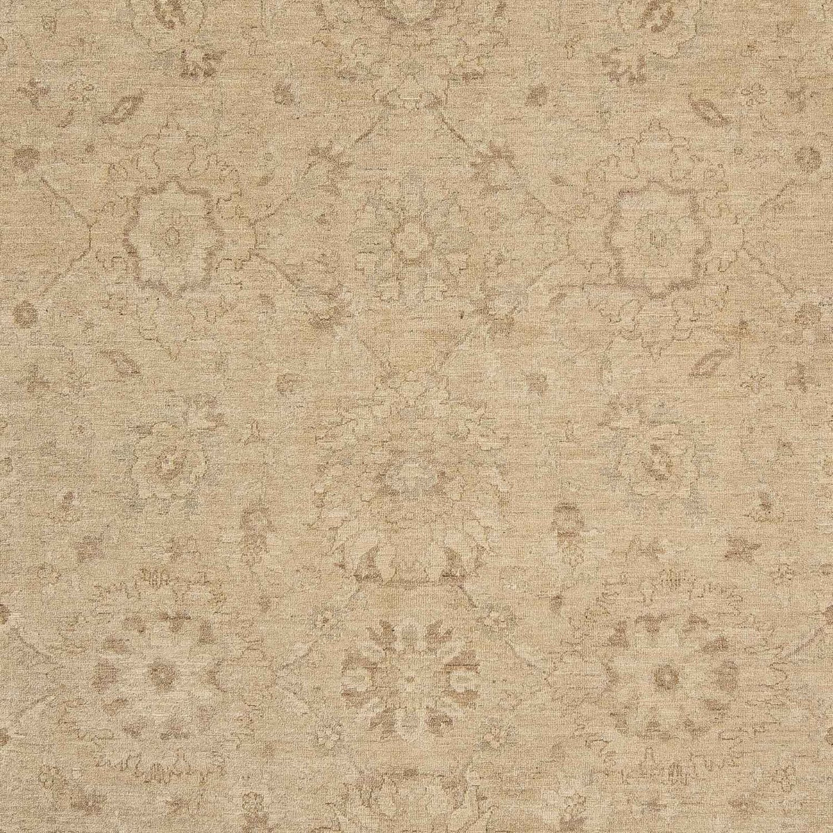 Tapis Ziegler - 304 x 253 cm - marron clair