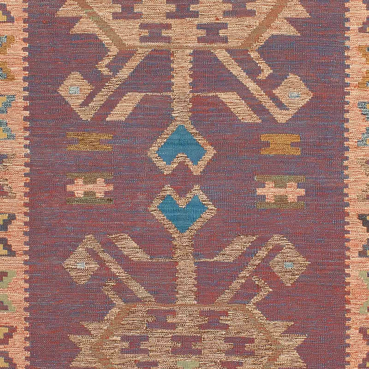 Tapis Kelim - Oriental - 207 x 151 cm - multicolore