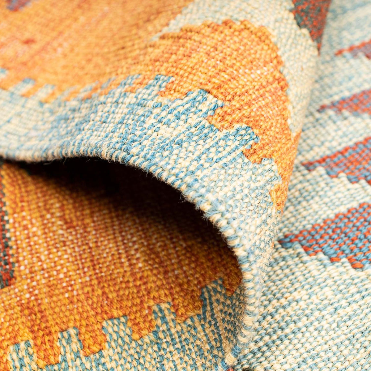 Tapis Kelim - Oriental - 197 x 144 cm - multicolore