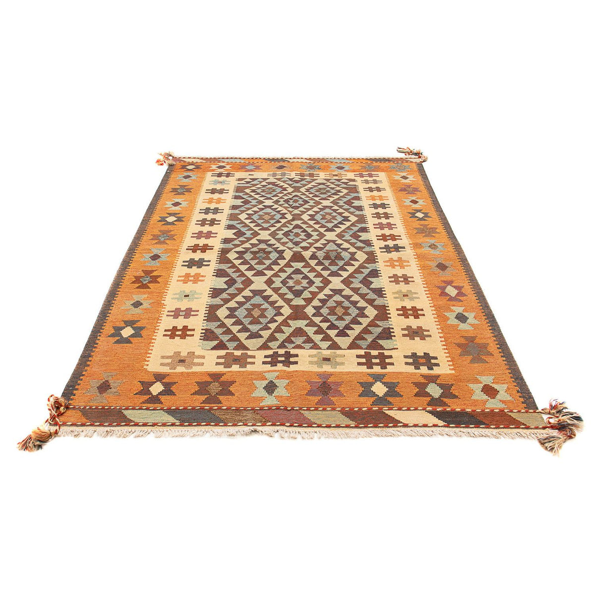 Tapis Kelim - Oriental - 202 x 140 cm - multicolore