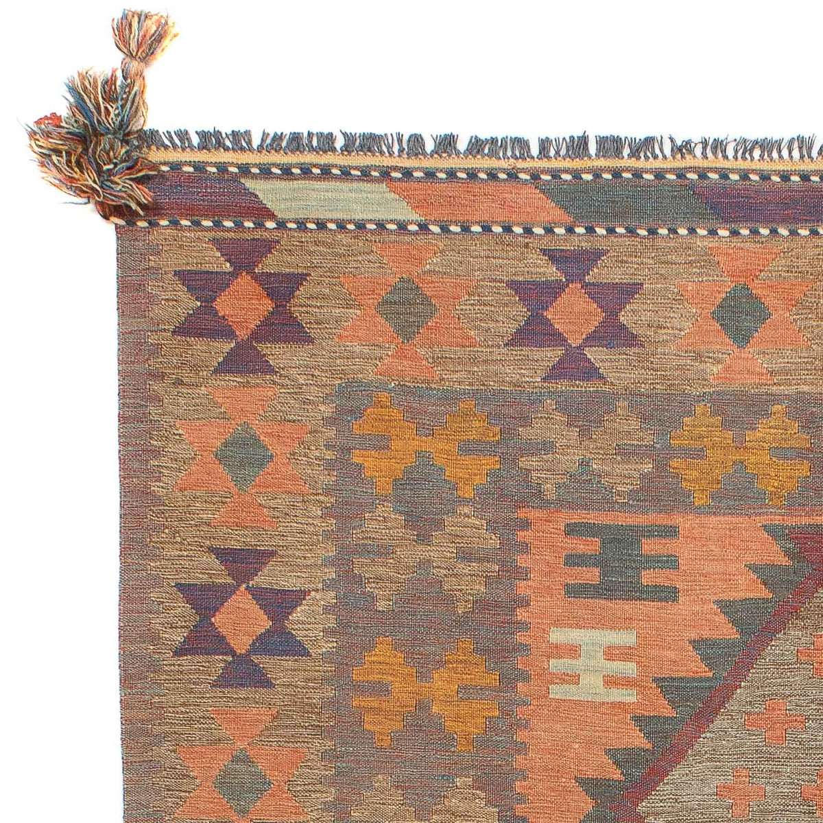 Tapis Kelim - Oriental - 211 x 148 cm - multicolore