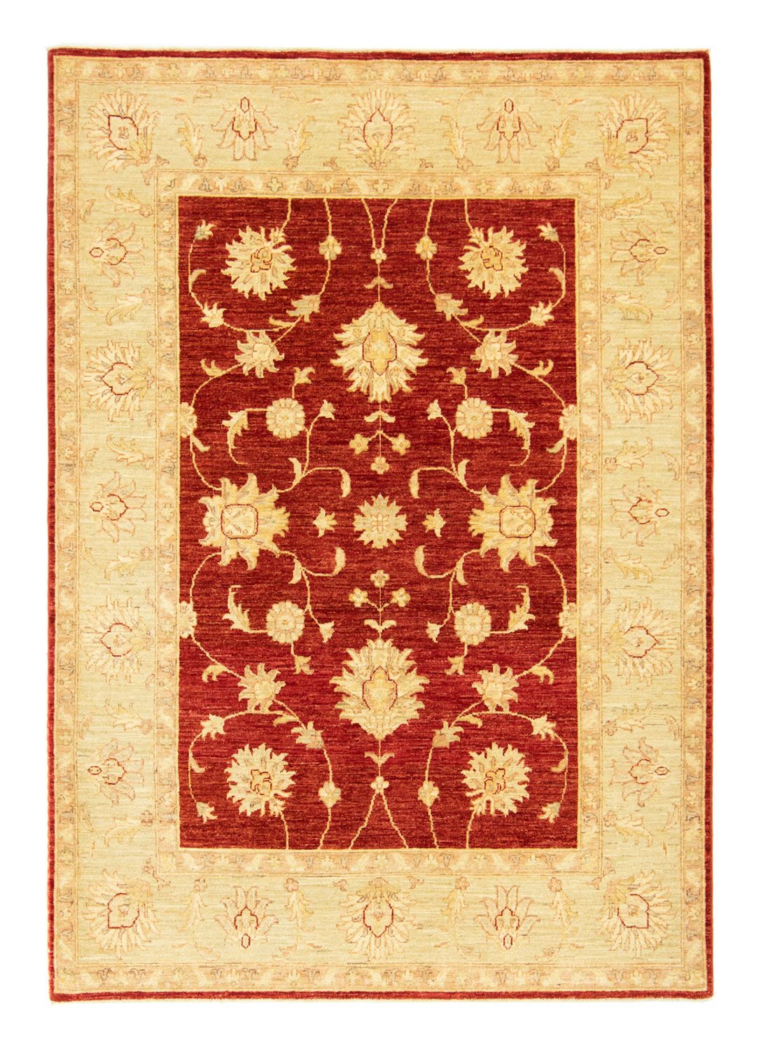 Tapis Ziegler - 208 x 148 cm - rouge