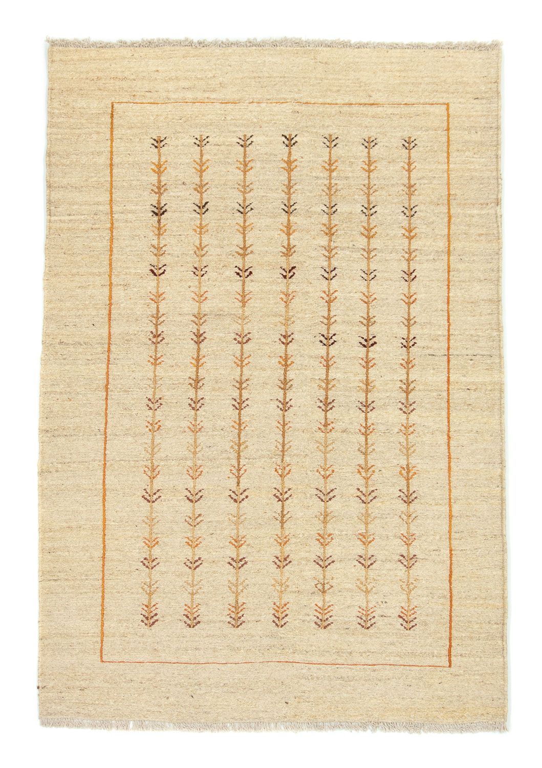 Tapis Gabbeh - Indus - 180 x 120 cm - beige