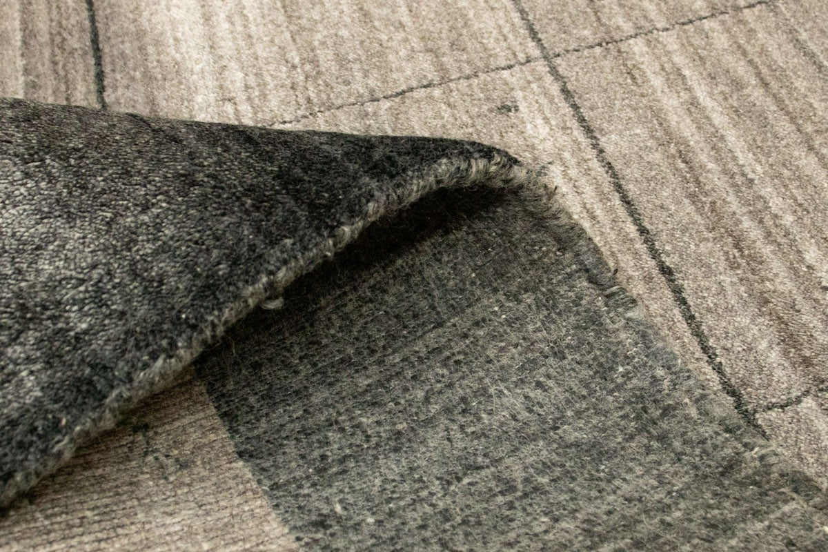 Tapis vintage - 160 x 90 cm - gris