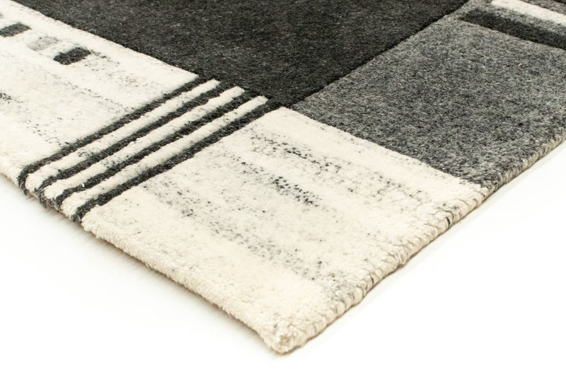 Tapis vintage - 200 x 140 cm - noir