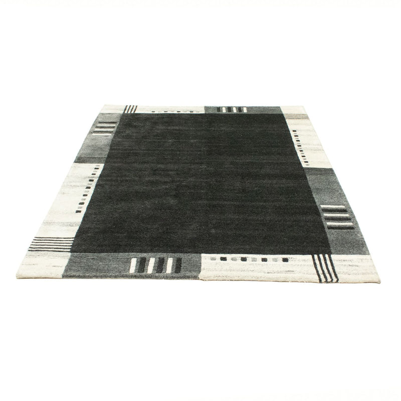 Tapis vintage - 200 x 140 cm - noir
